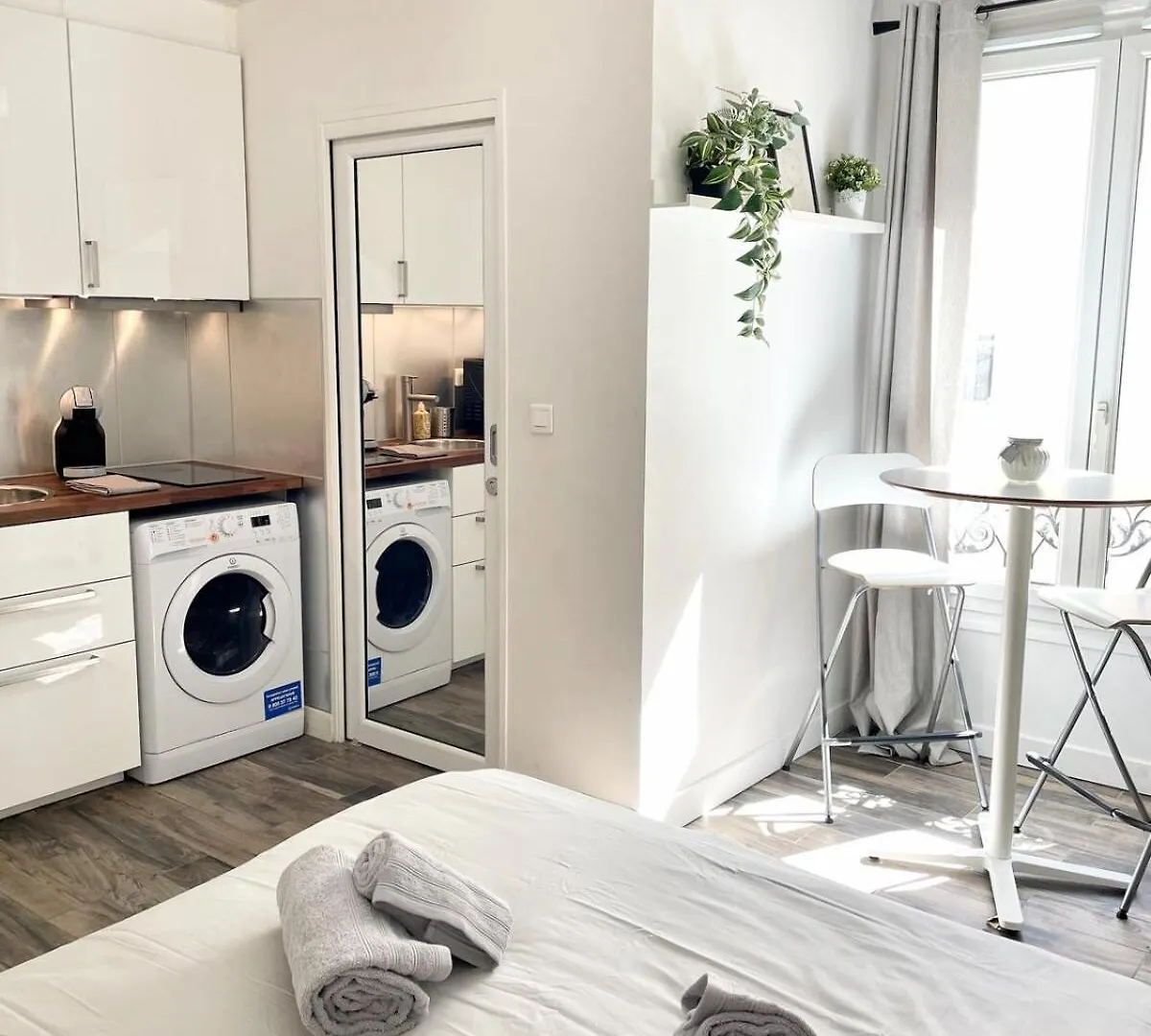 Daire Cosy Flat Bastille & Marais - Wifi Fibre & Netflix Paris